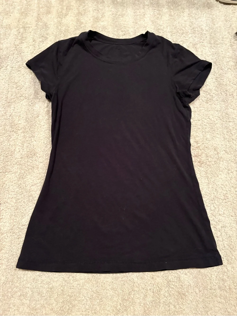 lululemon athletica Black Short Sleeve Tee
